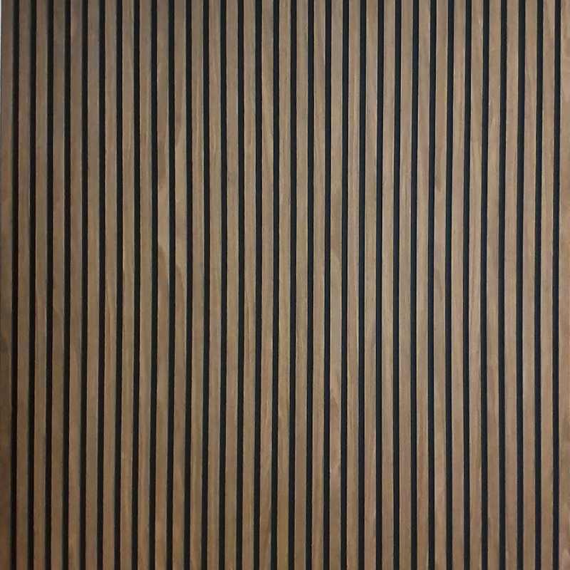 Panou riflat acustic, nuc inchis 240x60x2.1 cm