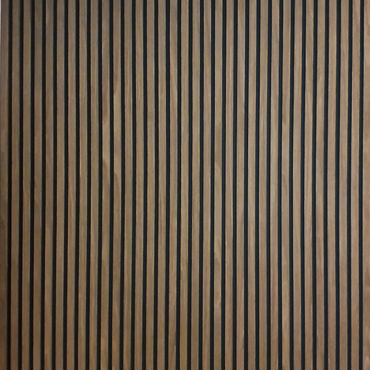 Panou riflat acustic, nuc inchis 240x60x2.1 cm