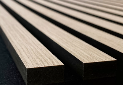 Panou riflat acustic, stejar 240x60x2.1 cm